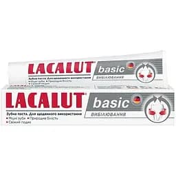 Зубная паста Lacalut Basic Отбеливание 75 мл (4016369961612)