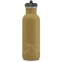 Бутылка Laken Basic Steel Bottle Drinklife 0.75L Yellow (1004-DLBSF7F)