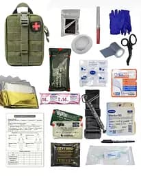 Аптечка укомплектована №3 в підсумку зі швидким скидом