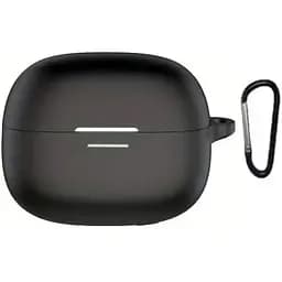 Чохол-накладка DK для Xiaomi Redmi Buds 6 Pro Silicone Candy Friendly з карабіном (black)