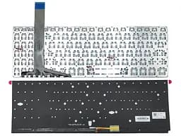 Клавіатура для ASUS FX570UD, FX570Z, FX570ZD, FX570U, X570U, X570UD, X570ZD, X570D, K570U, K570UD, K570Z, K570ZD (RU Black з підсвічуванням) - мініатюра 2