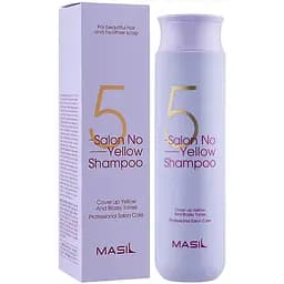 Шампунь против желтизны 5 Salon No Yellow Shampoo Masil 300 мл