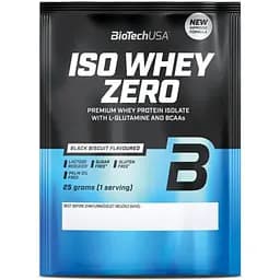 Протеїн BiotechUSA Iso Whey Zero Lactose Free Black Biscuit 25 г