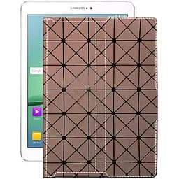 Чехол StatusCASE из экокожи для планшета Samsung Galaxy Tab S2 9.7 2016 (T819) Коричневый ромб