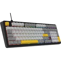 Клавіатура Ajazz AK980 MAX Magnetic Switch USB UA Black/Grey/Yellow (AK980-MAX-M-BGY) - мініатюра 3