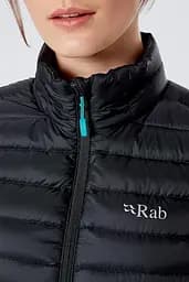 Жилет Rab Microlight Down Vest Women's 8 Чорний - мініатюра 2