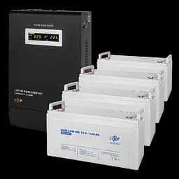 Комплект резервного питания LP (LogicPower) ИБП + мультигелевая батарея (UPS W3000 + АКБ MG 5760Wh)