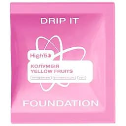 Набір кави у дріпах Foundation High5 Колумбія Yellow Fruits omni 5 шт. 