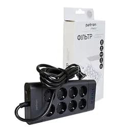 Мережевий фільтр живлення Patron SP-1683-USB (EXT-PN-SP-1683-USB) - мініатюра 3
