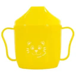Поїльник-спаут з ручками 5007 180 мл Жовтий