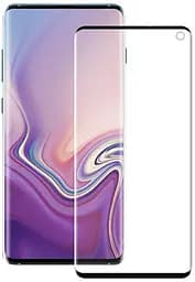 Защитное стекло TOTO 5D Full Cover Tempered Glass Samsung Galaxy S10 Black