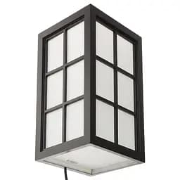 Бра Brille BKL-241W/1 настенное накладное деревянное в восточном стиле