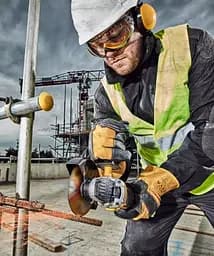 Акумуляторна кутова шліфувальна машина DeWalt з АКБ та ЗП (DCG405P2) - мініатюра 4