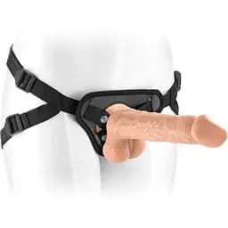 Жіночий страпон-трусики 2в1 Real Body - Tony