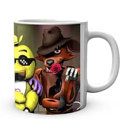 Кружка GeekLand Five Nights At Freddys П'ять ночей з Фредді Аніматроніки в костюмах FN.02.390 - мініатюра 3