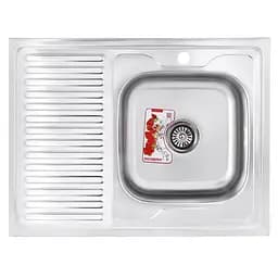 Кухонна мийка Zerix Z8060R-08-180MD micro decor ZS0610, Decor