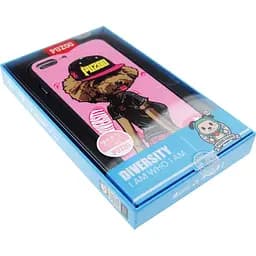 Чохол-накладка PUZOO TPU Case with UV Printing Hip Hop iPhone 7 Plus /8 Plus DJ Teddy Pink - мініатюра 2