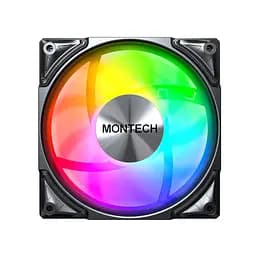 Корпусный вентилятор 120MM METAL PRO 12 ARGB PWM BLACK MONTECH