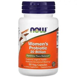 Пробіотики і пребіотики NOW Women's Probiotic 20 Billion 50 вегакапсул