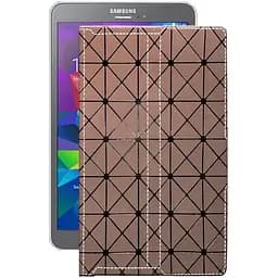 Чохол StatusCASE з екошкіри для планшету Samsung Galaxy Tab A8.0 (T355) Коричневий ромб