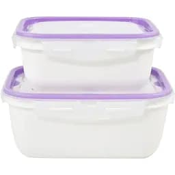 Набір ємностей вакуумних прямокутних Ucsan Lock & fit 2 шт. в асортименті (36703)