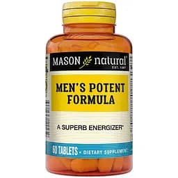 Мужская формула потенции Mason Natural Men's Potent Formula 60 таблеток