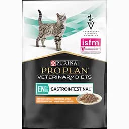 Набір: вологий корм для кошенят та дорослих котів Purina Pro Plan Veterinary Diets EN Gastrointestinal з куркою 850 г (10 шт. x 85 г) (12331738) - мініатюра 5