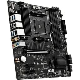 Материнська плата MSI AM4 (B550) B550M PRO-VDH WIFI, B550, 4xDDR4, Int.Video(CPU), 4xSATA3, 2xM.2, 1xPCI-E 16x 4.0, 2xPCI-E 1x 3.0, ALC892, RTL8111HN, WiFi ac, Bluetooth, 7xUSB3.2/6xUSB2.0, VGA/HDMI/DP, MicroATX - мініатюра 3