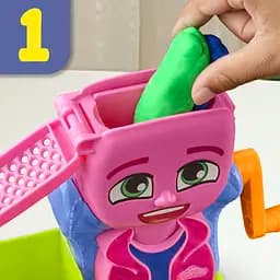 Ігровий набір з пластиліном Hasbro Play-Doh Зачіски (F8807) - мініатюра 4