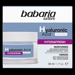 Крем для обличчя Babaria гідрогелевий з гіалуроновою кислотою 50 мл