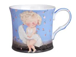 Чашка Elen Dekor Мэрилин Монро, 280 мл, синий (924-442)