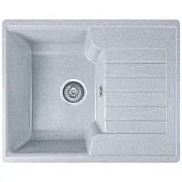 Мойка кухонная Valetti 12N гранитная 610х500 мм серая