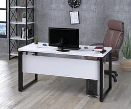 Письмовий стіл G-160-36 Loft Design (Білий)
