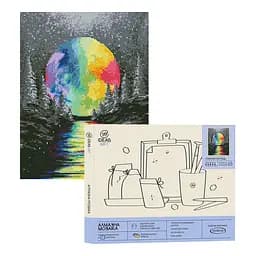 Набір з алмазною мозаїкою "Повний місяць" 40*50 см,  IDEA2-CK6561, ТМ "99IDEAS"