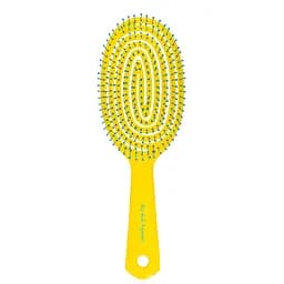 Щітка для волосся продувна Salon Professional, Жовта