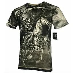 Футболка Xtreme Couture by Affliction Men T-Shirt Dark Horse Skull Tattoo Biker 3XL
