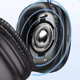 Навушники 2-в-1 бездротові та провідні Hoco W35 Bluetooth 5.3 чорні - мініатюра 4