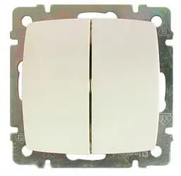 Переключатель Brille 2-клавишный суно 774608