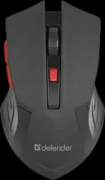 Миша бездротова Defender Accura MM-275 Black-Red (52276) - мініатюра 1