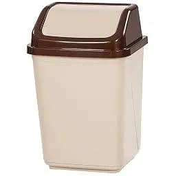 Корзина для мусора Violet House 0098, капучино-коричневая, 30 л (0098 CAPPUCHINO Brown 30 л)