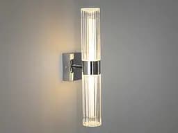 Бра настінне LED Diasha F3018HR, 5W, 220V, 275 лм, хром, акриловий плафон, сучасний стиль для дому - мініатюра 2