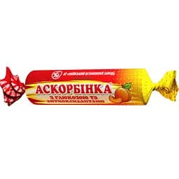 Аскорбинка с глюкозой, витаминами А и Е (10 х 12 шт.)