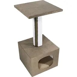 Когтеточка Lucky Pet Домик Грот, коричневый