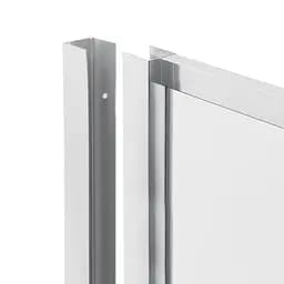 Душова кабіна Qtap Leo CRM10995-AC6 90x90 см, скло Clear, CalcLess, 6 мм без піддона, Хром, Універсальна, прозорий - мініатюра 3