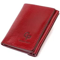 Кожаный женский кошелек Grande Pelle 8х10х1.5 см acs0025869