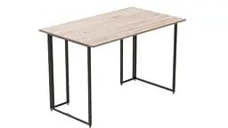 Компьютерный стол Ferrum-decor Ханна 75x120x60 черный ДСП Дуб Сан-Марино 32мм (FRD-103489)