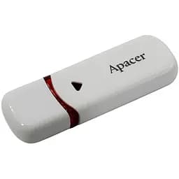 Флеш-диск Apacer AH333 64 GB белый (AP64GAH333W-1)