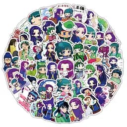 Стікерпак Монолог фармацевта Набір наклейок GeekLand Kusuriya no Hitorigoto 50 штук