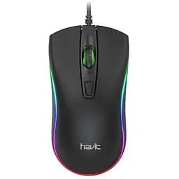 Миша Havit HV-MS72 чорний Optical USB 1200 dpi (6939119027360)
