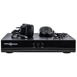 Видеорегистратор IP зеленый Vision GV-N-S012/09, черный, 9xIP канала, H.265, 1xRCA, 1xVGA, 1xHDMI, 1xSATA, LINUX, 2xUSB, 1xRJ45,